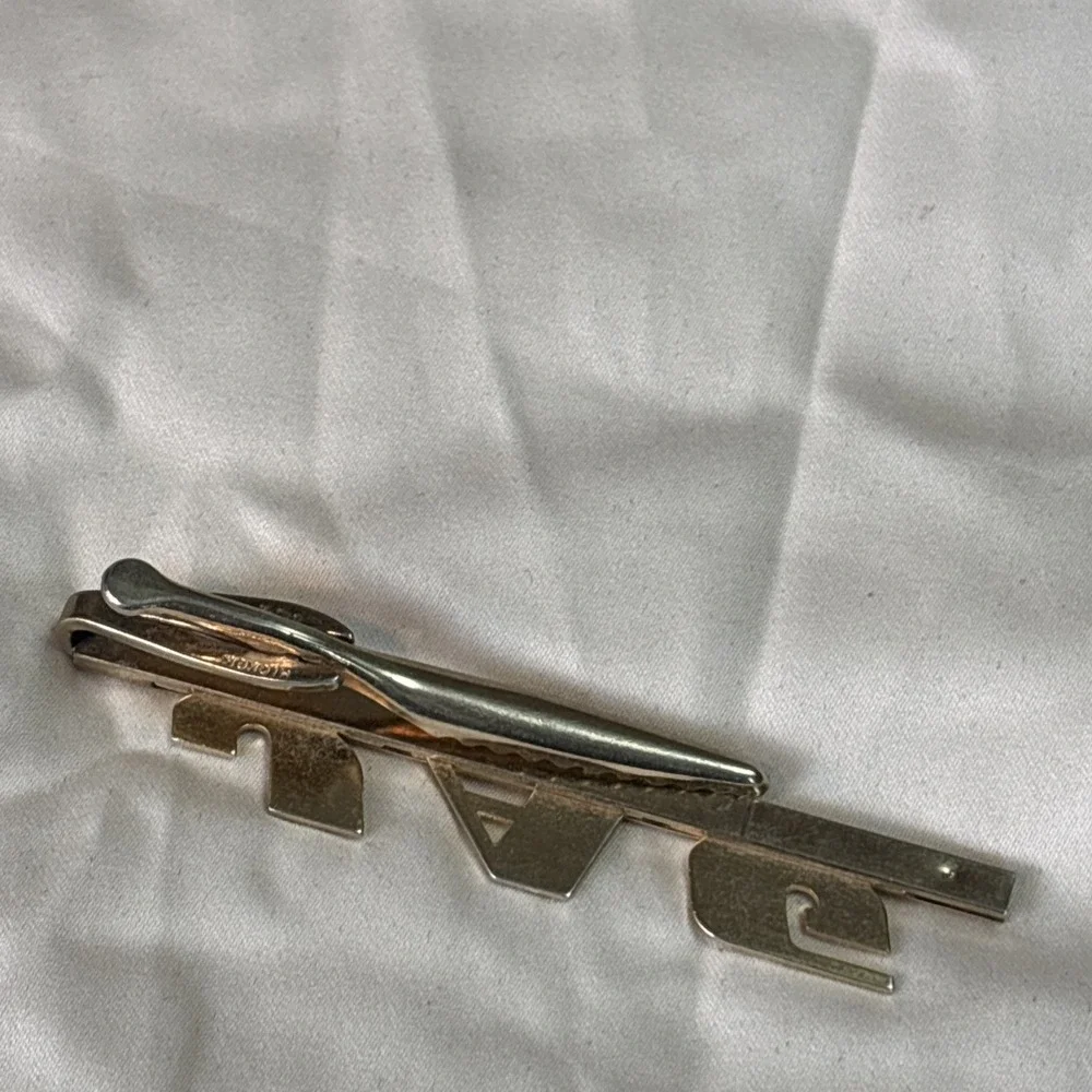 Vintage Hickok USA Tie Clip w/‎ Tie Tack PARTS Repair 2-Piece Lot